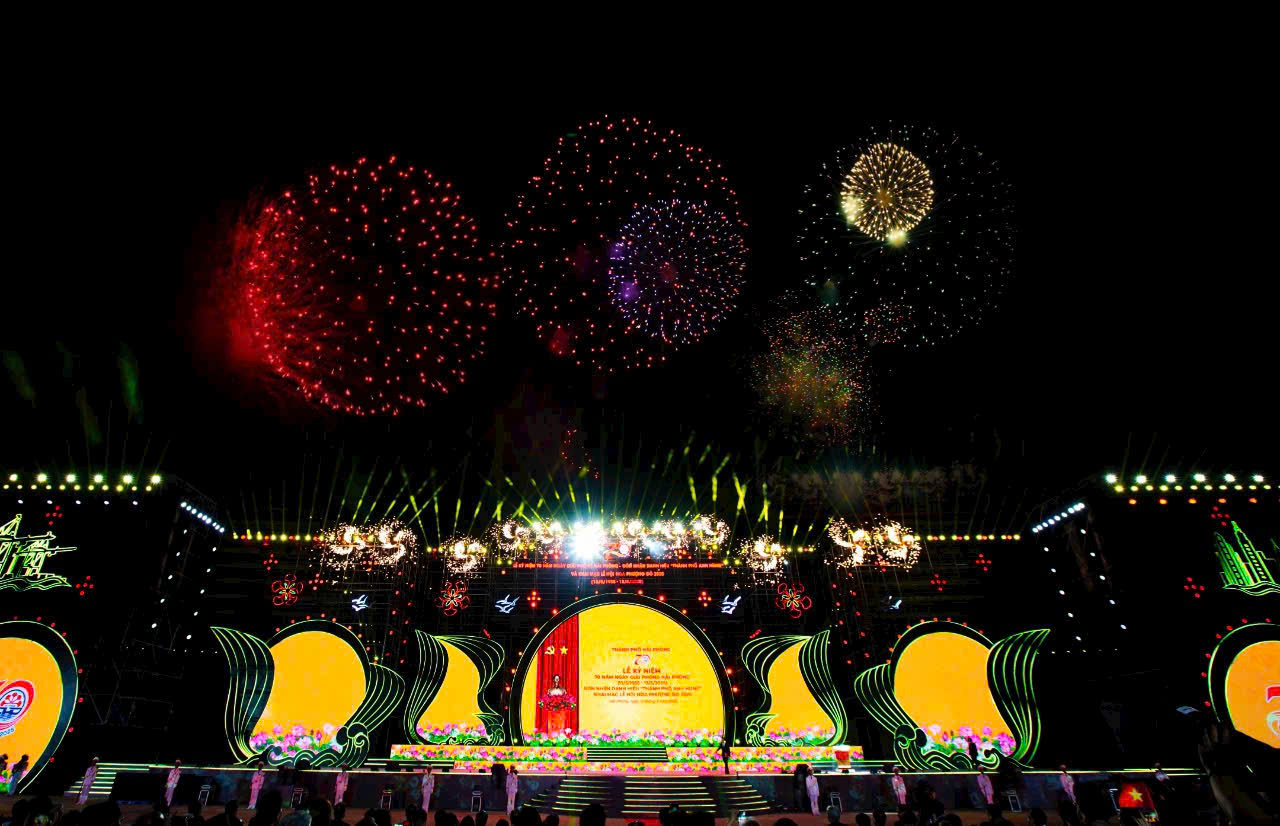 Màn pháo hoa tại Chương trình