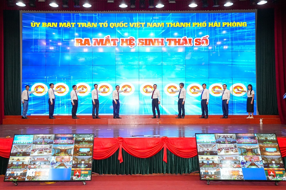 Hải Phòng ra mắt Hệ sinh thái số Ủy ban Mặt trận Tổ quốc Việt Nam thành phố Hải Phòng