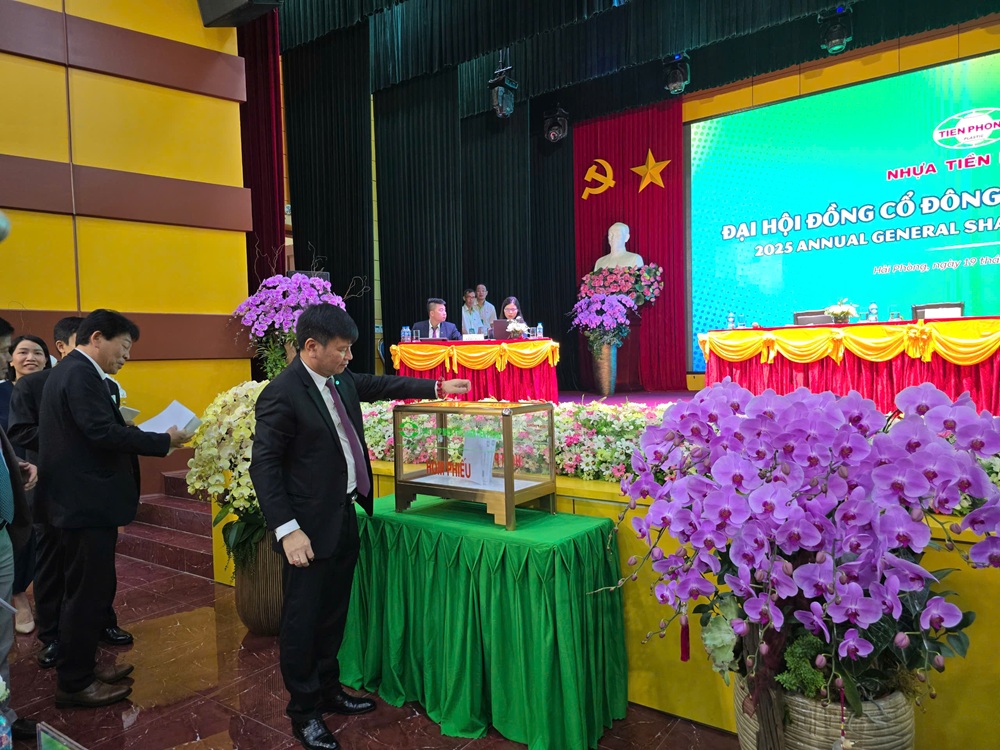 Tại Đại hội, các cổ đông đã tiến hành bầu Hội đồng quản trị nhiệm kỳ 2025-2030
