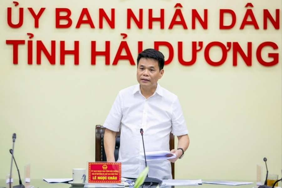 Ông Lê Ngọc Châu, Chủ tịch UBND tỉnh Hải Dương làm Tổ trưởng Tổ công tác chỉ đạo đợt cao điểm chống gian lận thương mại