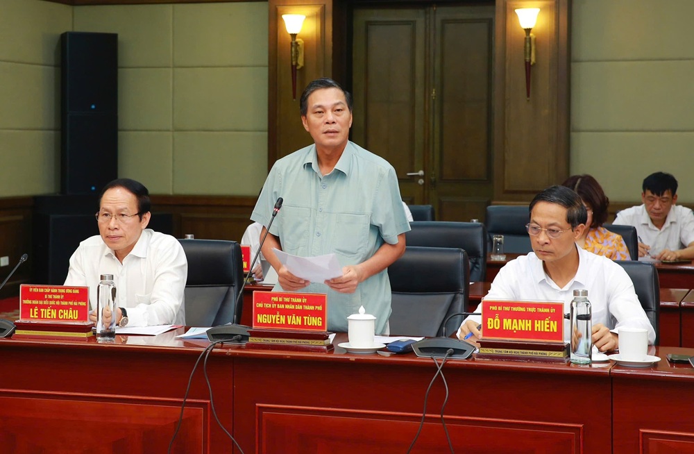 Ông Nguyễn Văn Tùng, Chủ tịch UBND TP. Hải Phòng