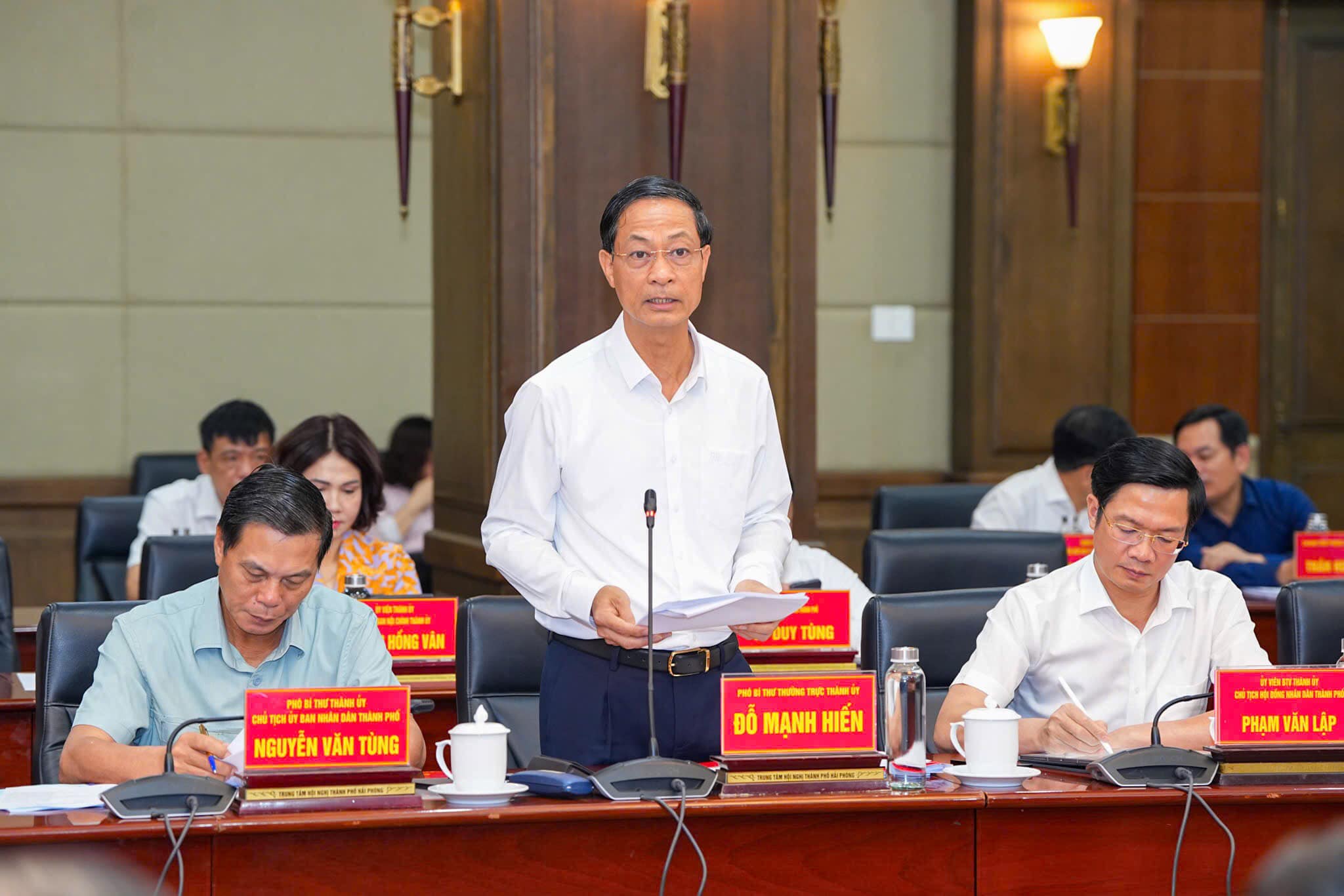 Ông Đỗ Mạnh Hiến, Phó Bí thư Thường trực Thành uỷ Hải Phòng cho biết, quá trình sắp xếp, hợp nhất đồng bộ của hệ thống chính trị và sự đồng thuận trong nhân dân