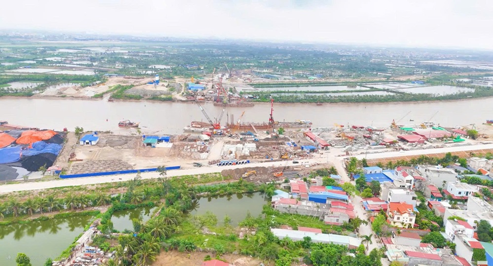 Dự án đường vành đai 2 (đoạn Tân Vũ - Hưng Đạo - Bùi Viện) được chính thức khởi công tháng 3.2025, có ý nghĩa lớn trong tạo bước đột phá về phát triển kinh tế - xã hội, đô thị của thành phố
