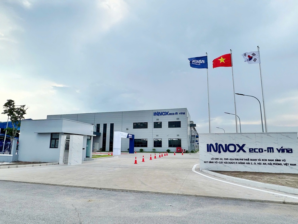 Dự án sản xuất SiO tại Việt Nam của Công ty TNHH Innox Ecom Vina tại Khu phi thuế quan và KCN Nam Đình Vũ (Khu 1)