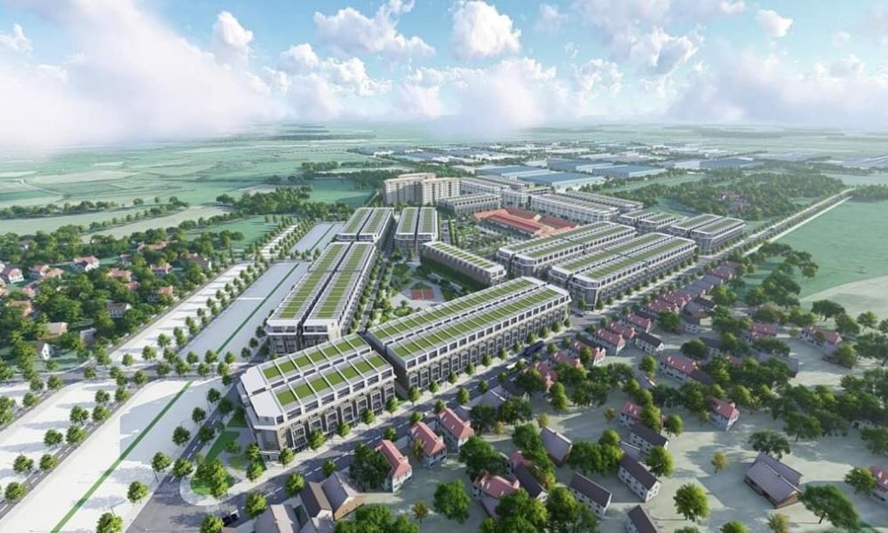 Phối cảnh Khu dân cư mới xã Cẩm Điền – Lương Điền, huyện Cẩm Giàng