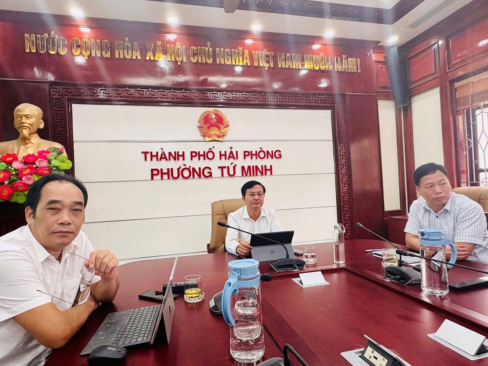 Lãnh đạo phường Tứ Minh, Thành phố Hải Phòng mới