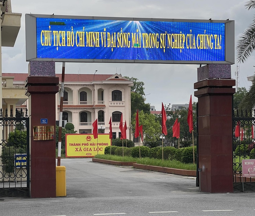 Trụ sở xã Gia Lộc, TP. Hải Phòng (mới)
