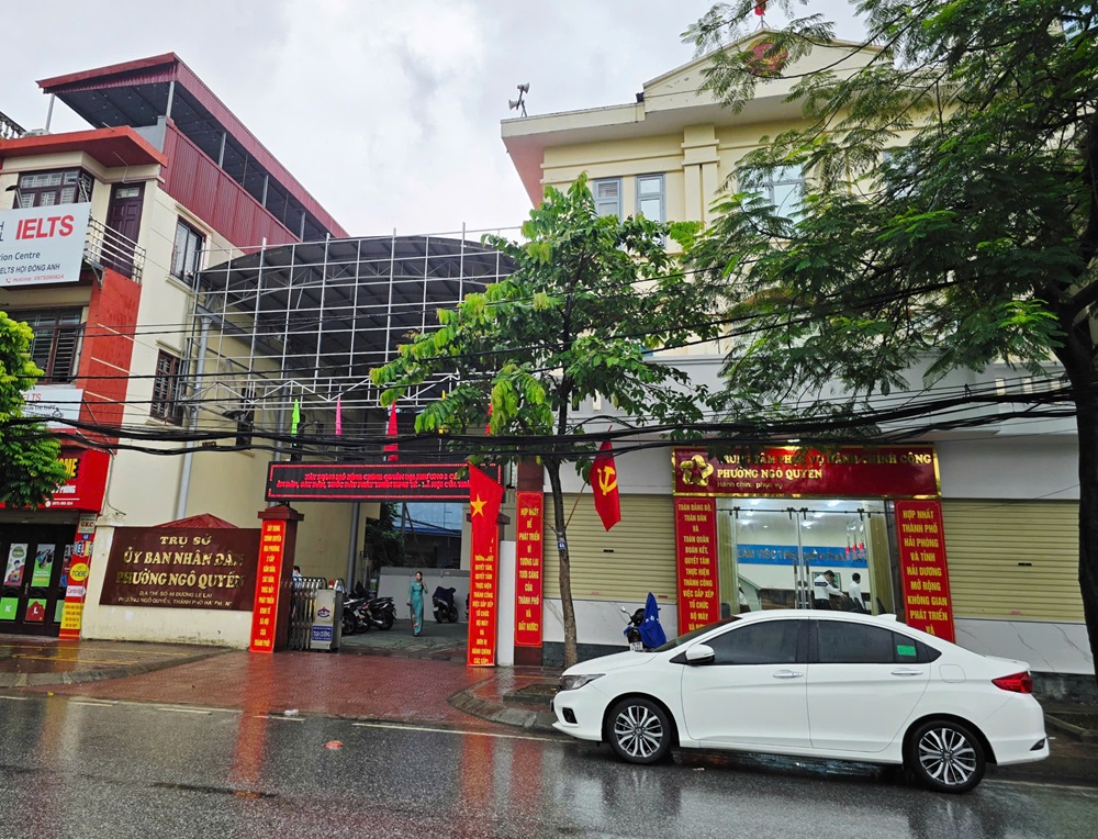 Trụ sở UBND phường Ngô Quyền và Trung tâm Phục vụ Hành chính công Phường Ngô Quyền