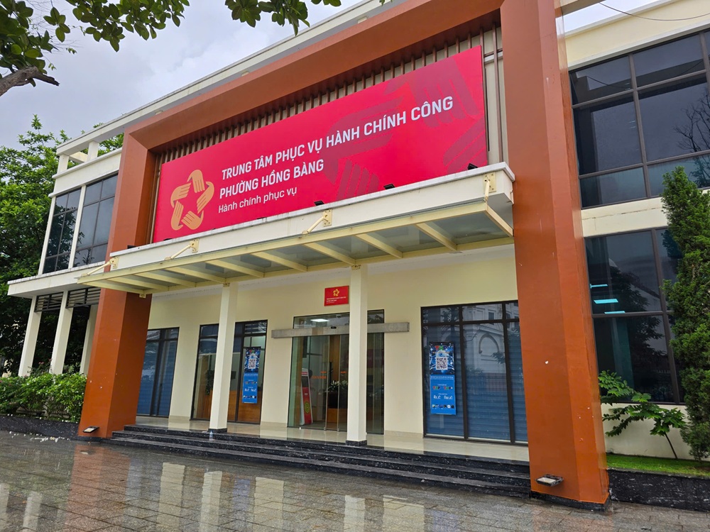Trung tâm phục vụ hành chính công phường Hồng Bàng
