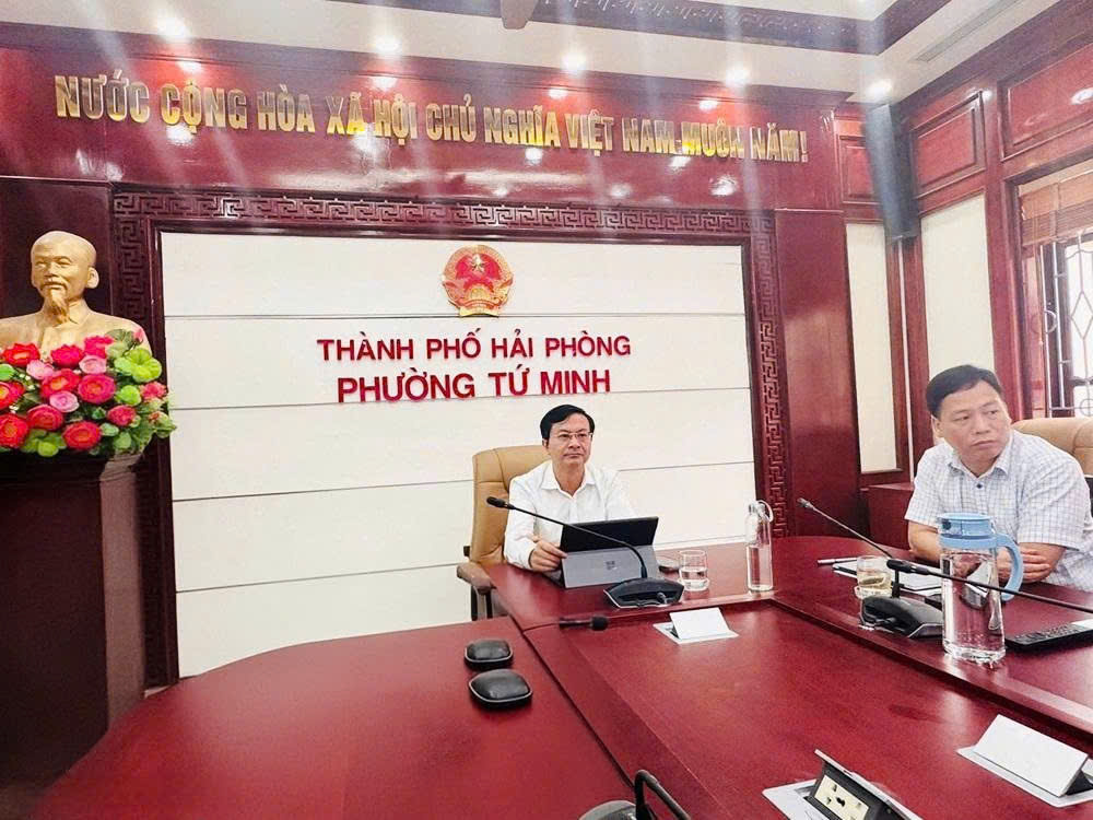 Ông Nguyễn Tá Duân, Bí thư Đảng ủy phường Tứ Minh, TP. Hải Phòng
