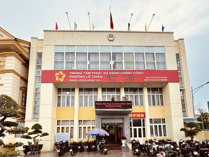Trung tâm phục vụ hành chính công phường Lê Chân