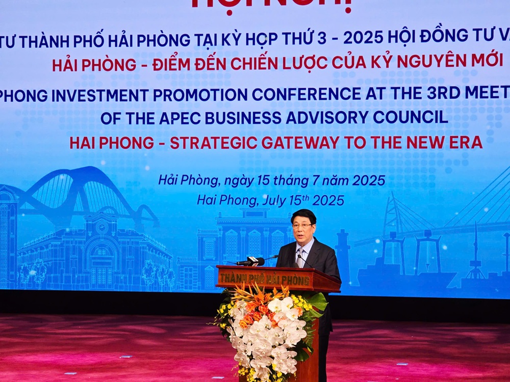 Chủ tịch nước Lương Cương phát biểu chỉ đạo tại Hội nghị. Ảnh: Thanh Sơn