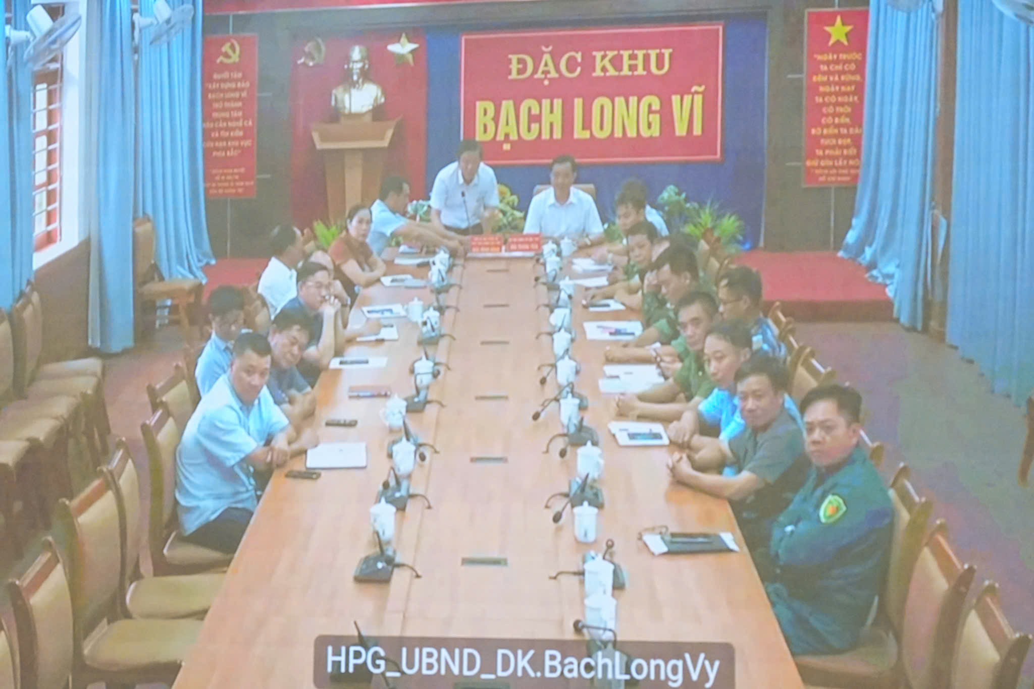 Điểm cầu Đặc khu Bạch Long Vĩ