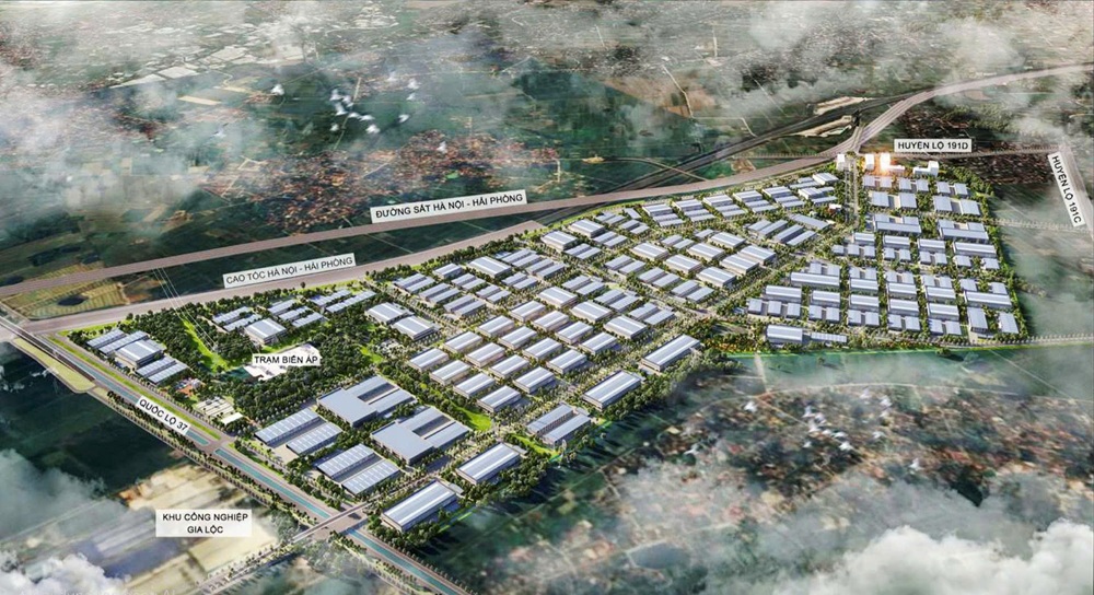 Hải Phòng sẽ thu hồi 250 ha đất ở các xã Gia Lộc, Gia Phúc để thực hiện Dự án Đầu tư xây dựng và kinh doanh kết cấu hạ tầng khu công nghiệp Hoàng Diệu