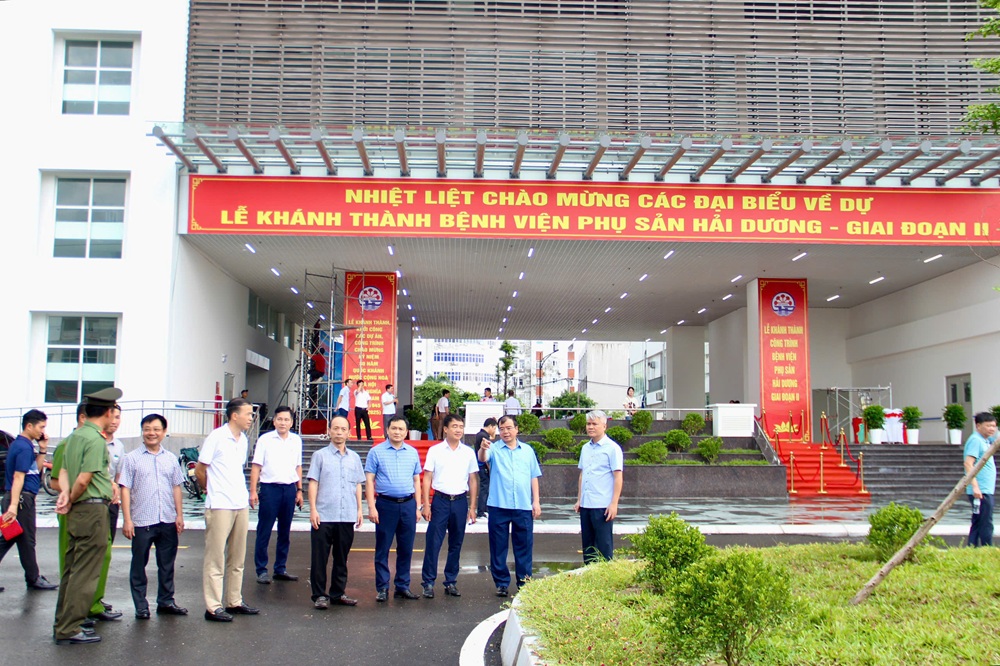 Khánh thành Dự án đầu tư xây dựng Bệnh viện Phụ sản Hải Dương giai đoạn 2
