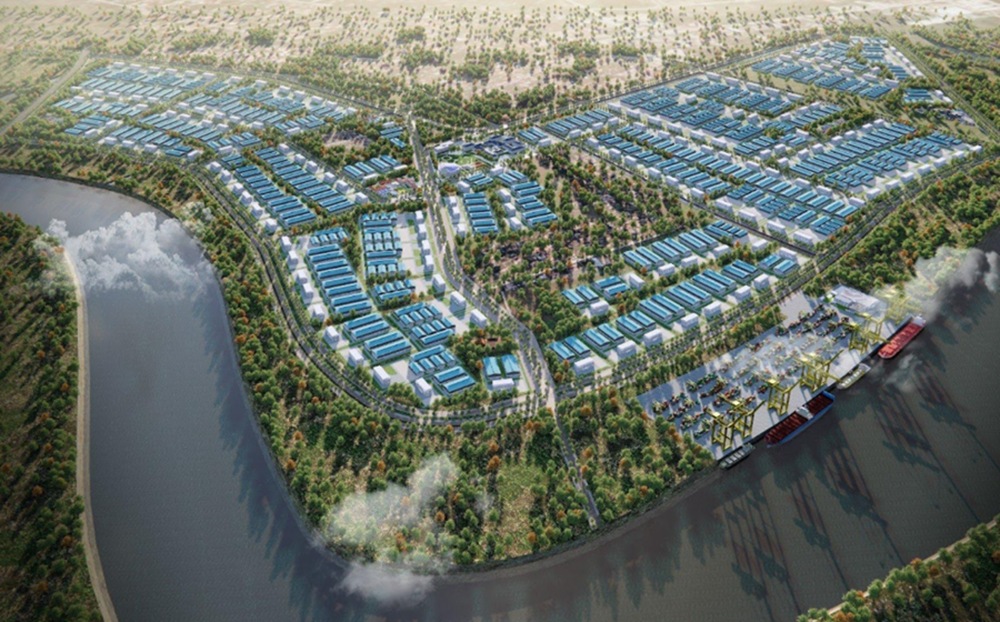 Phối cảnh Dự án KCN Tân Trào