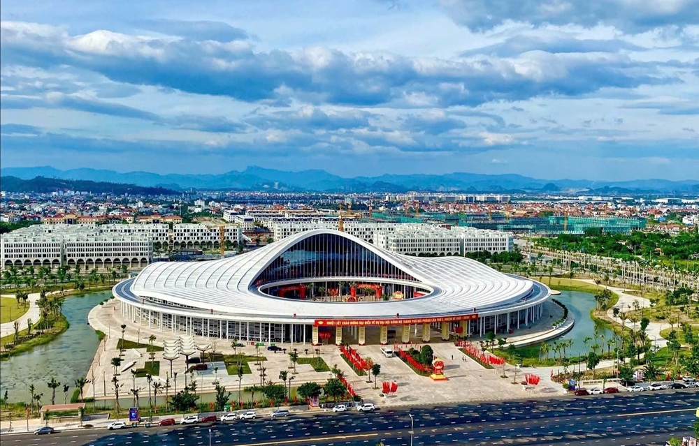 Đại hội Đảng bộ thành phố Hải Phòng lần thứ nhất, nhiệm kỳ 2025 - 2030 được tổ chức tại Trung tâm Hội nghị và Biểu diễn thành phố ở phường Thủy Nguyên. Ảnh: Hoàng Phước