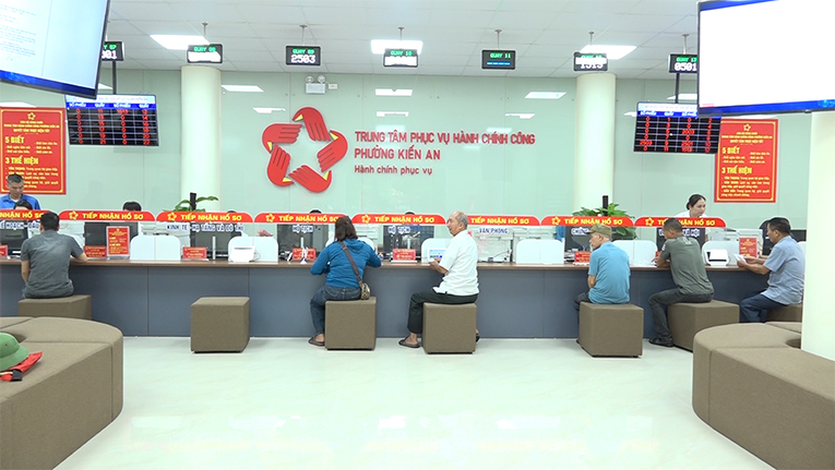 Trung tâm hành chính công phường Kiến An