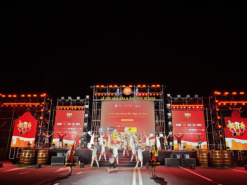 Lễ hội Văn hóa và Ẩm thực Bỉ - B.Fest đã trở thành một điểm nhấn đặc sắc, góp phần làm phong phú đời sống văn hóa của thành phố Hải Phòng