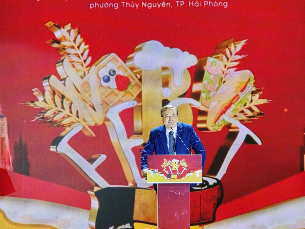 Ông Bruno Jaspaert, Tổng giám đốc Tổ hợp Khu công nghiệp DEEP C. Ảnh: Thanh Sơn