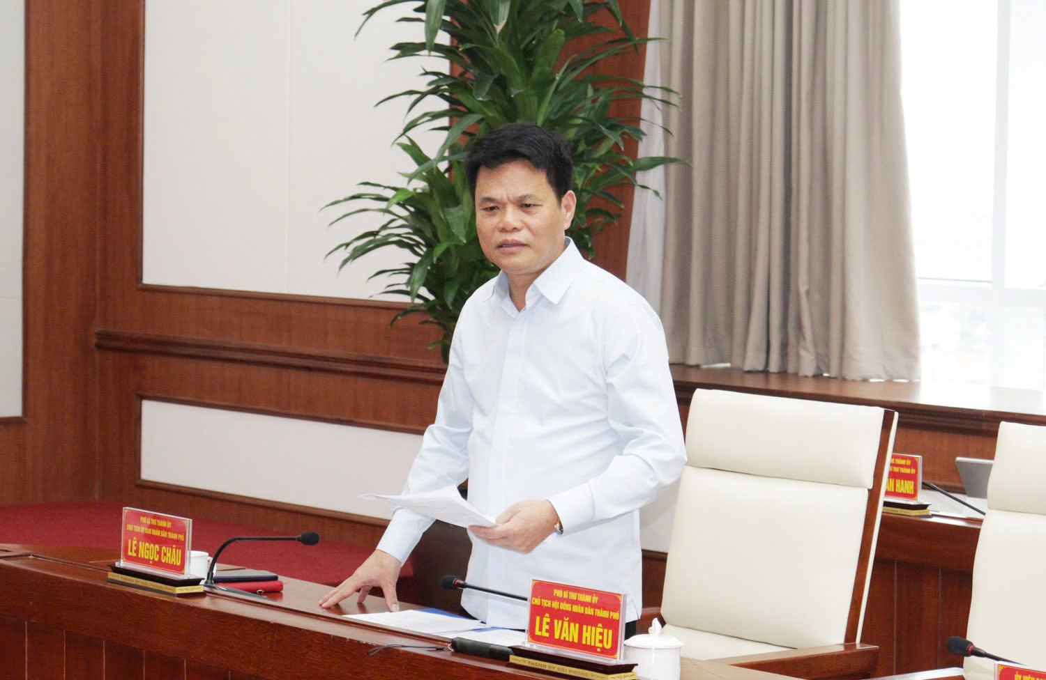 Ông Lê Ngọc Châu, Chủ tịch UBND TP. Hải Phòng