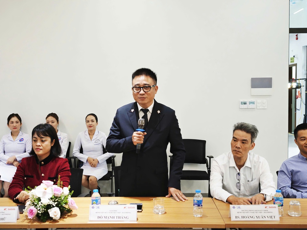 Ông Đỗ Mạnh Thắng, Giám đốc Bệnh viện Hữu nghị Việt Tiệp. Ảnh: Thanh Sơn
