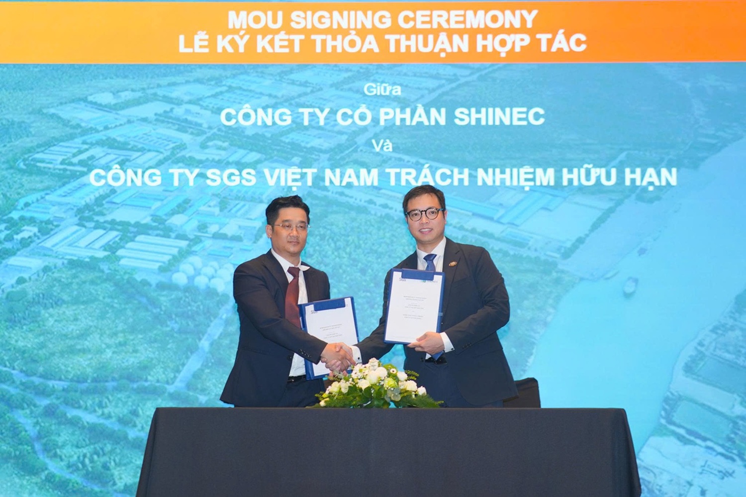 Shinec và SGS Việt Nam đã ký kết Biên bản ghi nhớ hợp tác (MOU), chính thức khởi động các chương trình phối hợp