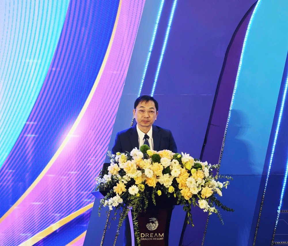 Ông Vũ Khắc Lịch, Phó giám đốc Sở Văn hóa, Thể thao và Du lịch Hải Phòng phát biểu