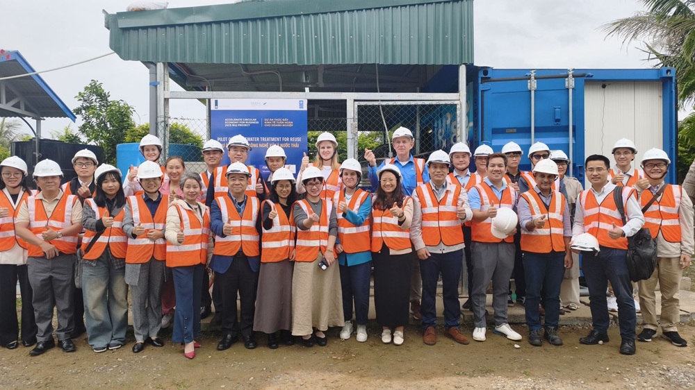 Dự án nằm trong khuôn khổ Dự án “Thúc đẩy kinh tế tuần hoàn cho doanh nghiệp (ACE Biz)” của Chương trình Phát triển Liên hợp quốc (UNDP) tại Việt Nam do Đại sứ quán Vương quốc Hà Lan và Tổ hợp Khu công nghiệp DEEP C thực hiện