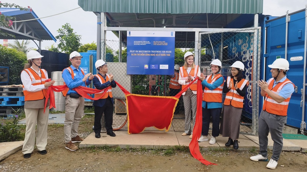 Khởi động Dự án thí điểm tái sử dụng nước thải công nghiệp tại Khu công nghiệp DEEP C Hải Phòng 2