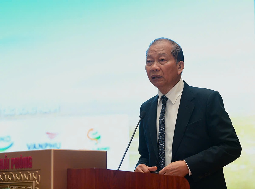 Ông Hoàng Quang Phòng, Phó Chủ tịch VCCI phát biểu khai mạc Diễn đàn