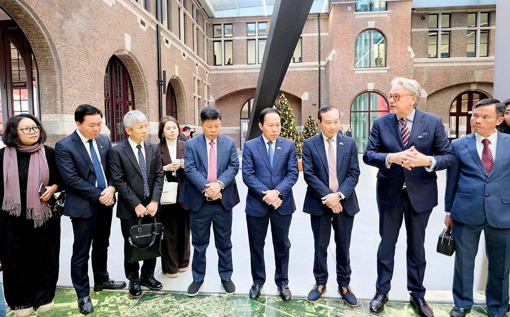 Hải Phòng mong muốn hợp tác với cảng Antwerp - Bruges của Bỉ phát triển mô hình cảng xanh. Ảnh: Nguyễn Hoàng