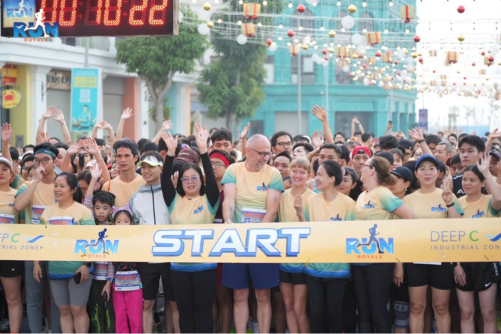 Kh&ocirc;ng chỉ l&agrave; một hoạt động thể thao, DEEP C Run Royale l&agrave; một phần trong chiến lược ph&aacute;t triển bền vững v&agrave; tr&aacute;ch nhiệm x&atilde; hội của DEEP C. Ảnh: DEEP C