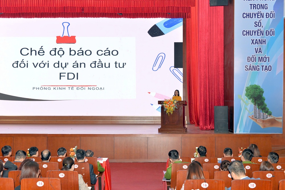 Bà Nguyễn Kim Oanh, Phó trưởng phòng Phòng kinh tế đối ngoại, Sở tài chính Hải Phòng