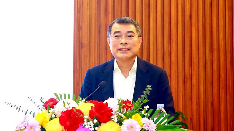 &Ocirc;ng L&ecirc; Minh Hưng, Ủy vi&ecirc;n Bộ Ch&iacute;nh trị, B&iacute; thư Trung ương Đảng, Trưởng Ban Tổ chức Trung ương ph&aacute;t biểu tại buổi tiếp x&uacute;c cử tri Hải Ph&ograve;ng