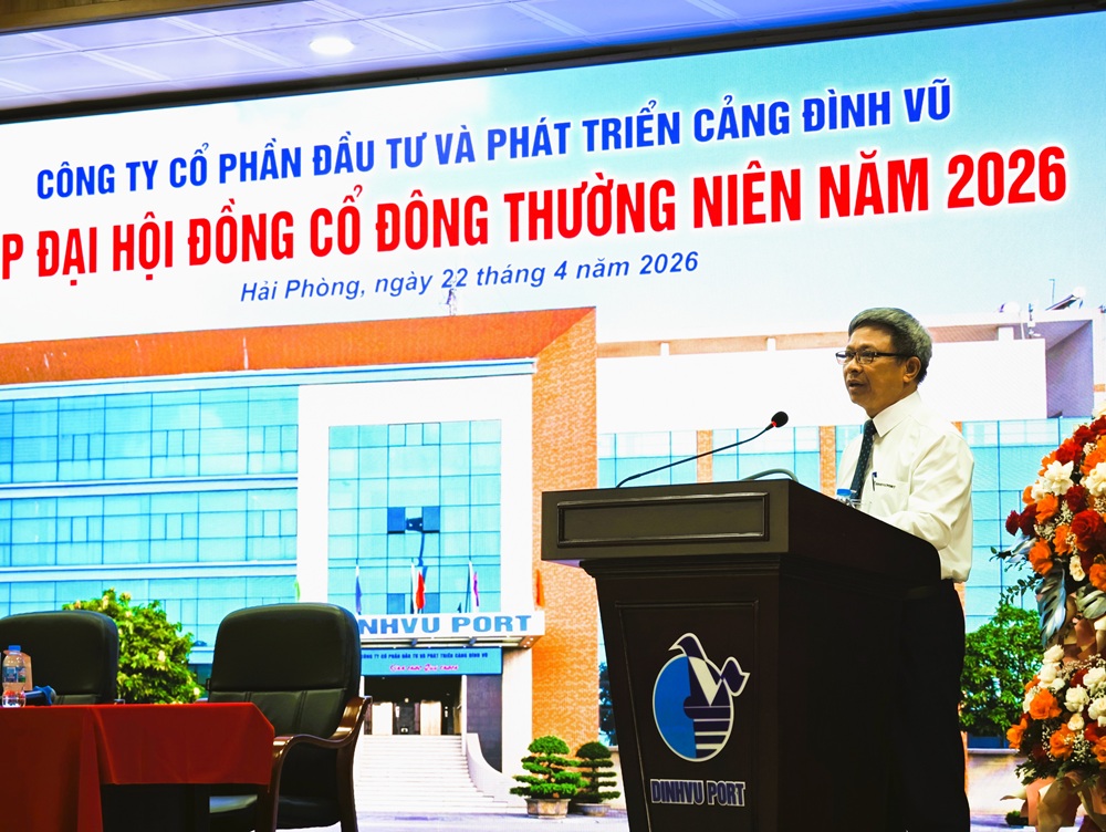 &Ocirc;ng Vũ Tuấn Dương, Chủ tịch HĐQT C&ocirc;ng ty cổ phần Đầu tư v&agrave; Ph&aacute;t triển Cảng Đ&igrave;nh Vũ