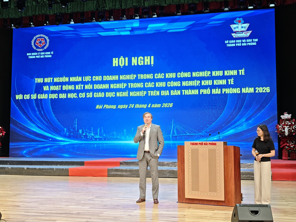 &Ocirc;ng Bruno Jaspaert, Chủ tịch EuroCham, Tổng gi&aacute;m đốc Tổ hợp khu c&ocirc;ng nghiệp DEEP C