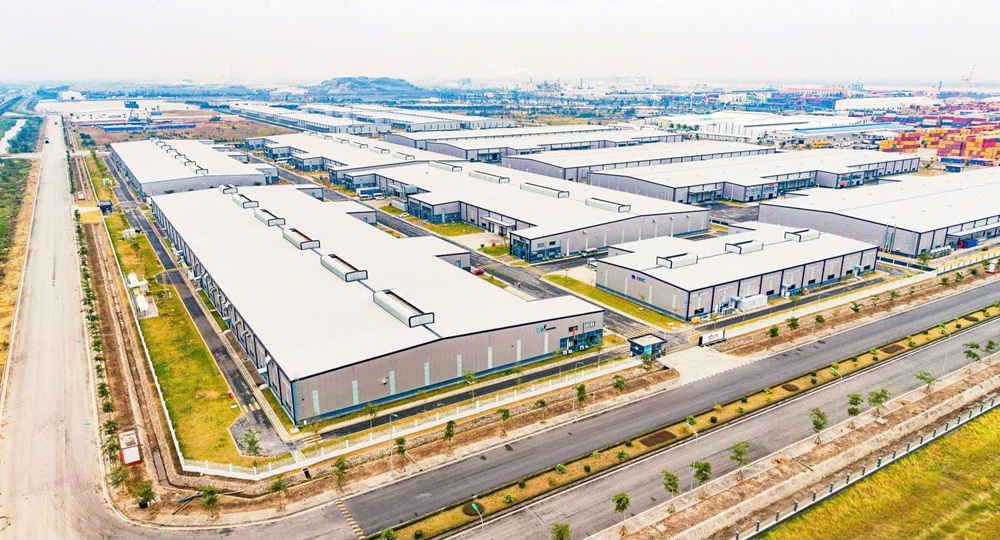 Khu c&ocirc;ng nghiệp Nam Đ&igrave;nh Vũ nằm trong Khu thương mại tự do