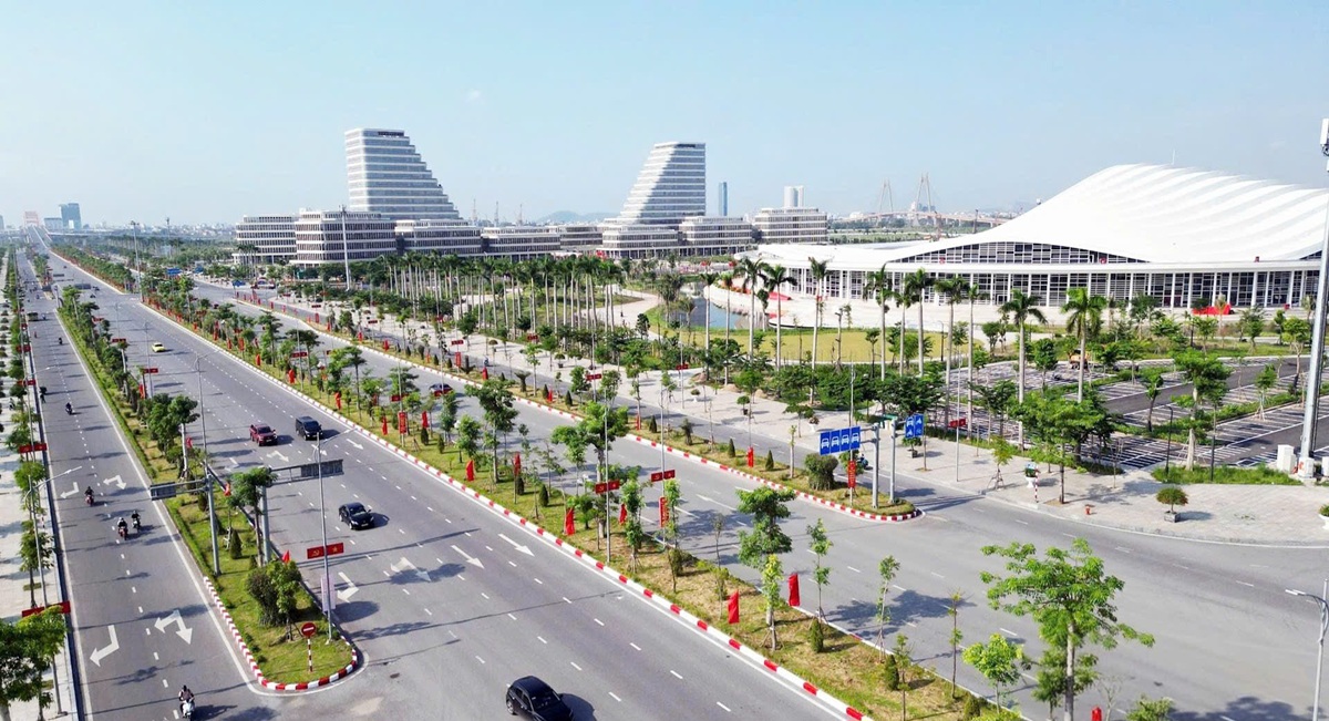 Khu vực ph&iacute;a bắc s&ocirc;ng Cấm sẽ l&agrave; &ldquo;tr&aacute;i tim mới&rdquo; của th&agrave;nh phố trong tương lai. Ảnh: Phan Tuấn