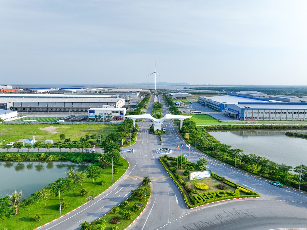 Tầm nh&igrave;n đến năm 2030, TP Hải Ph&ograve;ng sẽ c&oacute; 83 KCN, tập trung v&agrave;o c&aacute;c lĩnh vực c&ocirc;ng nghệ cao, c&ocirc;ng nghiệp xanh, năng lượng sạch.