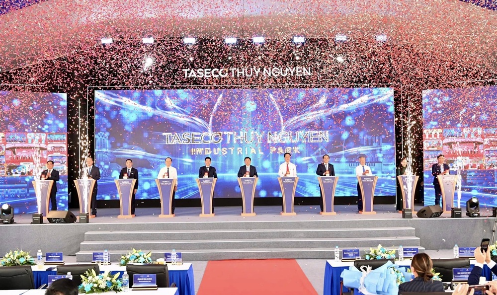 Taseco Land chính thức khởi công Dự án Khu công nghiệp Thủy Nguyên (giai đoạn 1). Dự án có quy mô gần 250 ha, tổng vốn đầu tư khoảng 4.000 tỷ đồng.