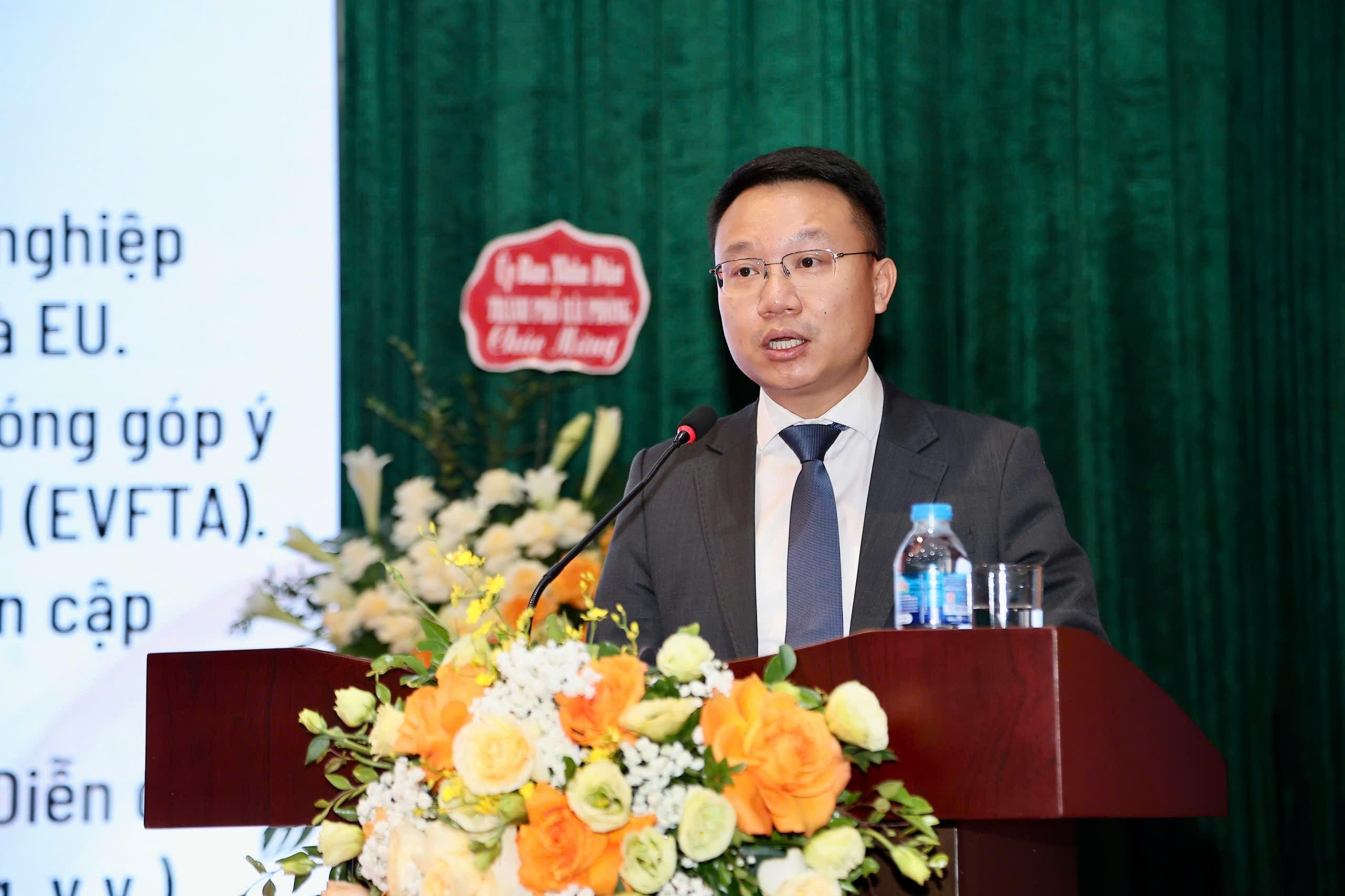 &Ocirc;ng Nguyễn Hải Minh, Ph&oacute; Chủ tịch Hiệp hội doanh nghiệp ch&acirc;u &Acirc;u tại Việt Nam (EuroCham)