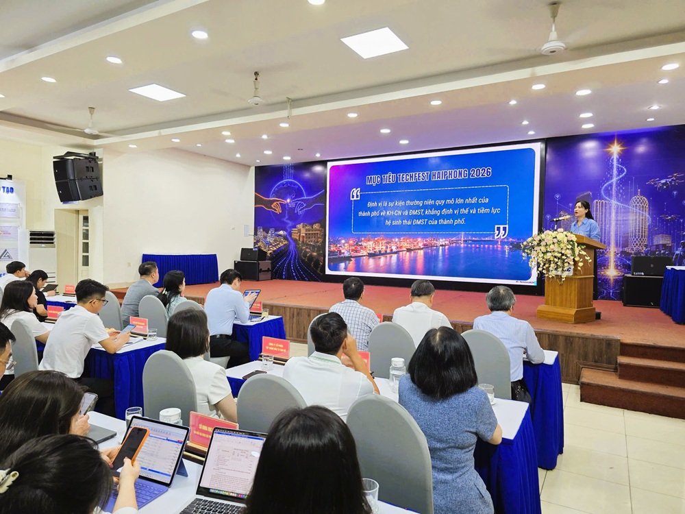 Ban tổ chức Techfest HaiPhong 2026 giới thiệu chương tr&igrave;nh