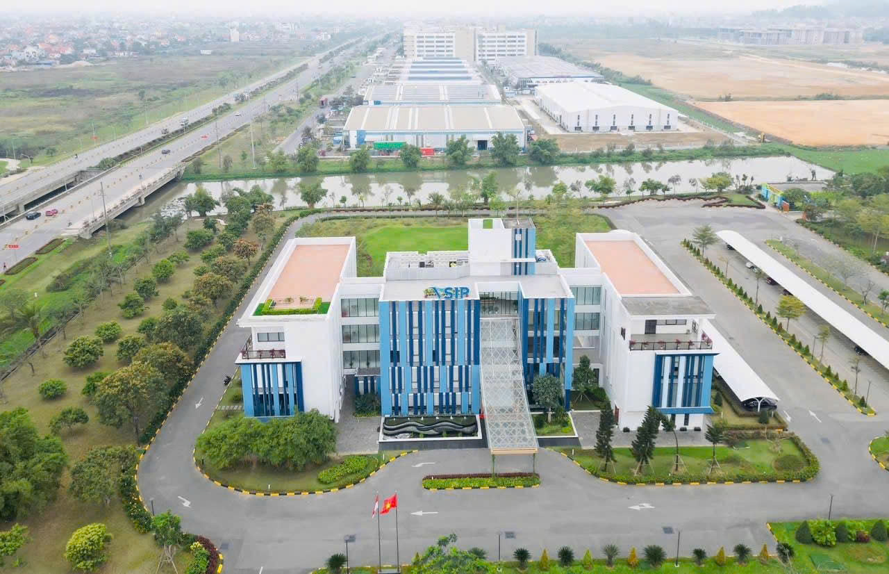 Khu đô thị, công nghiệp và dịch vụ VSIP Hải Phòng. Ảnh: Phan Tuấn
