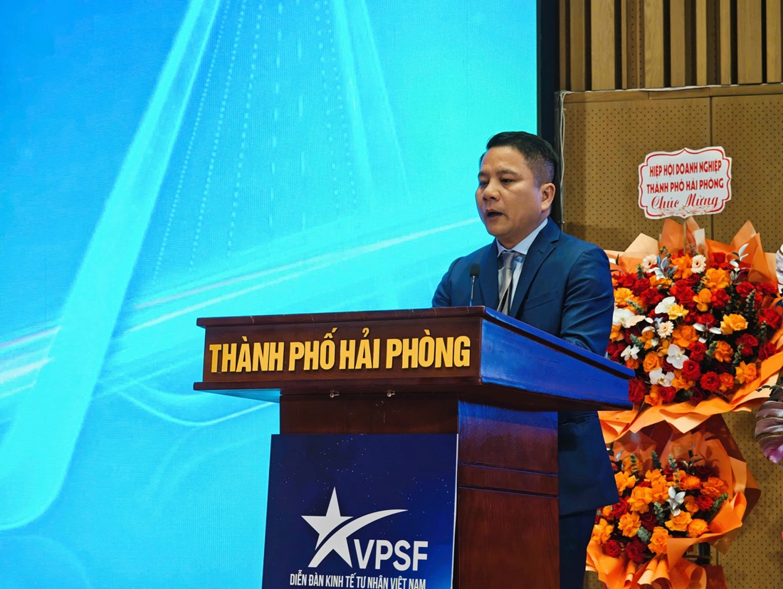 Ông Đặng Việt Bách, Chủ tịch Hội doanh nhân trẻ Hải Phòng