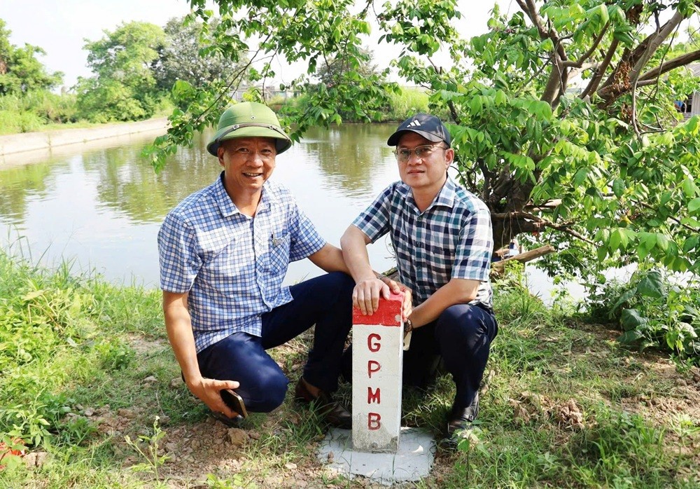 Xã Gia Lộc đã hoàn thành bàn giao mốc giới, đẩy nhanh tiến độ bồi thường hỗ trợ. Ảnh: Hải Minh