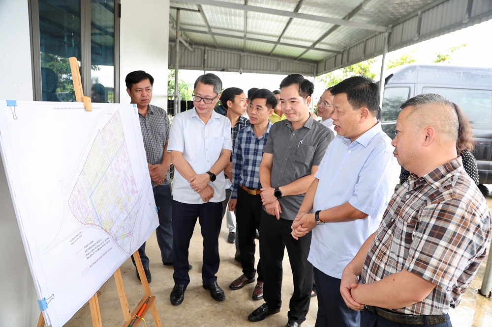 Kiểm tra Khu Công nghiệp Sân bay Tiên Lãng - Khu B