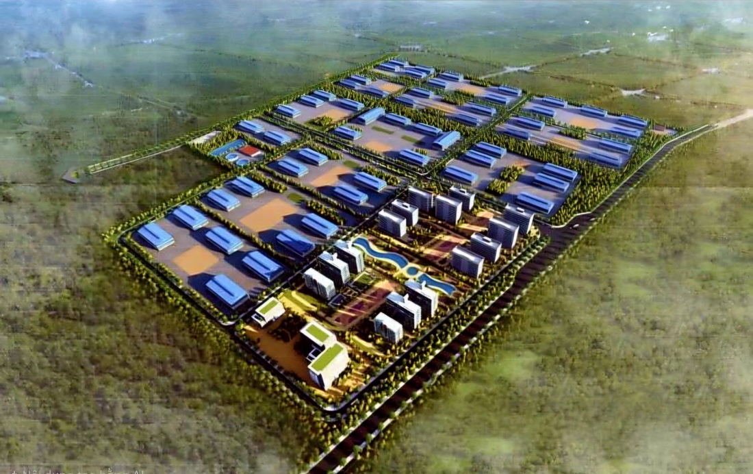 Phối cảnh Khu c&ocirc;ng nghiệp Gia Lộc 3. Ảnh: Đại An