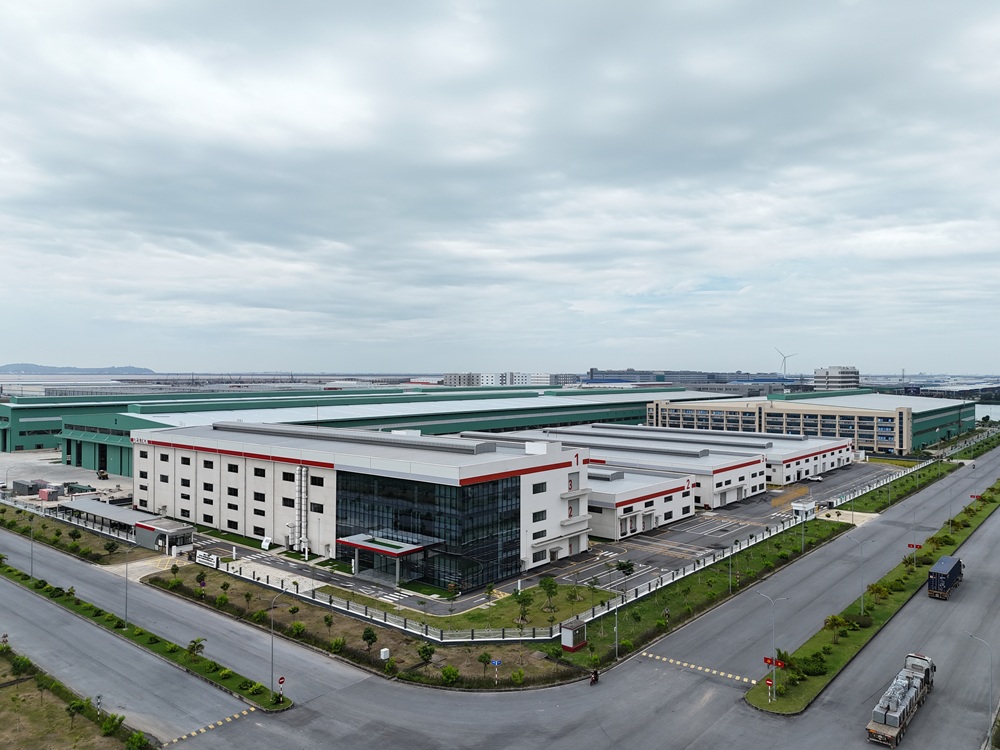 KCN Nam Đ&igrave;nh Vũ - Điểm đến thu h&uacute;t đầu tư. Ảnh: Sao Đỏ