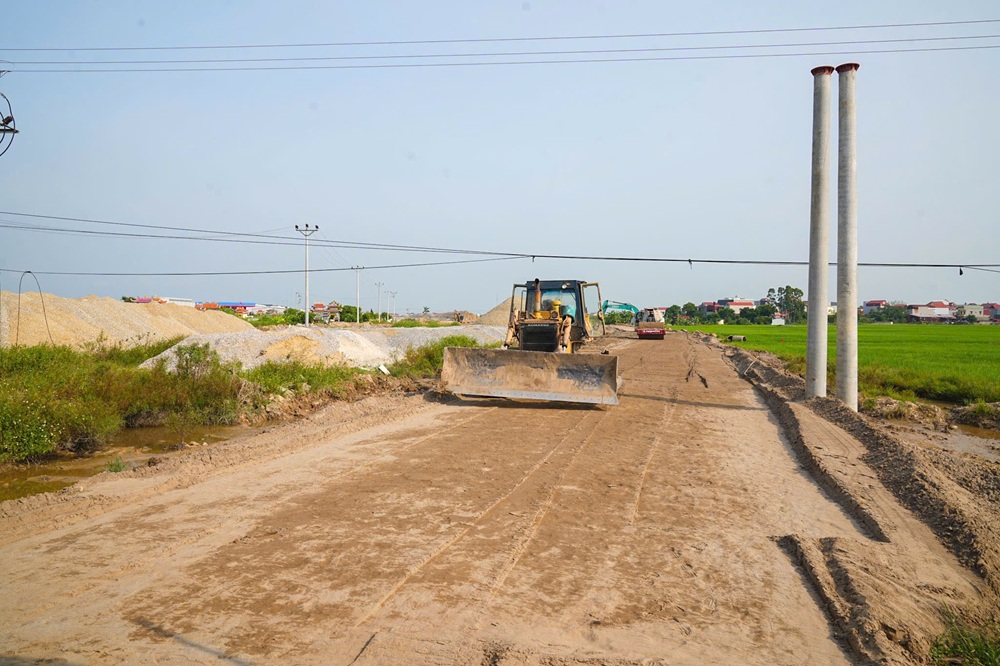 Dự &aacute;n đầu tư kinh doanh kết cấu hạ tầng Khu c&ocirc;ng nghiệp B&igrave;nh Giang đang triển khai